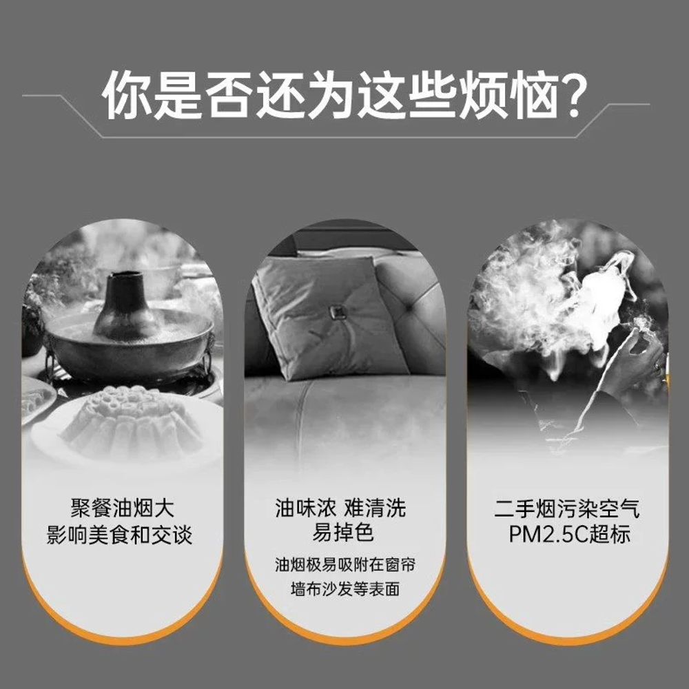 미니 담배냄새 흡입기 제연기 담배연기 환기 A. Y8 골드다이렉트 플러그인 스모크 필터1 이미지 6