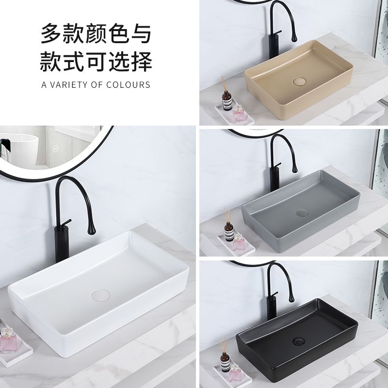 카운터세면기 빈티지 세면볼 교체 간이 엔틱 발코니 하부장 - 상세 이미지 5