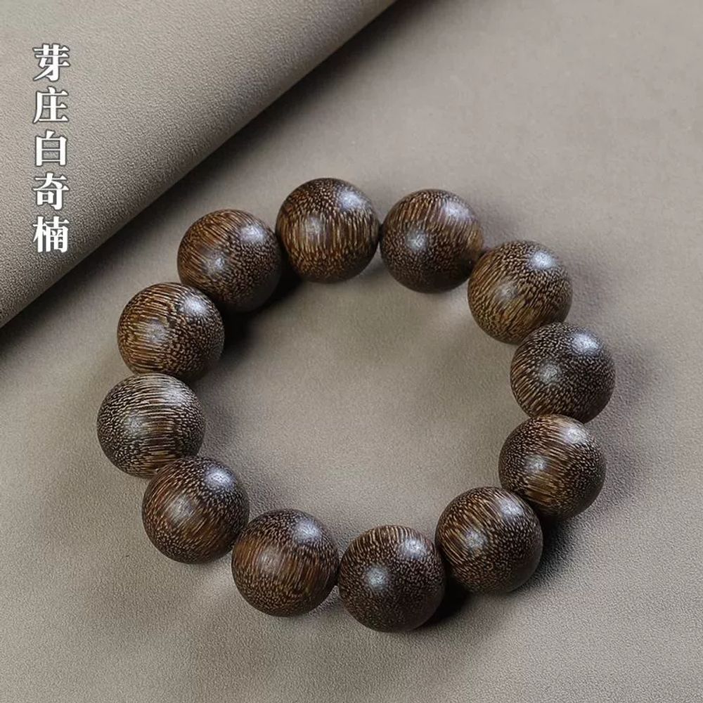 염주 불교 단주 4mm 녹나무 팔찌 재물운 사찰 대추 B. 15mm15 조각 성공적인 모델 - 상세 이미지 2