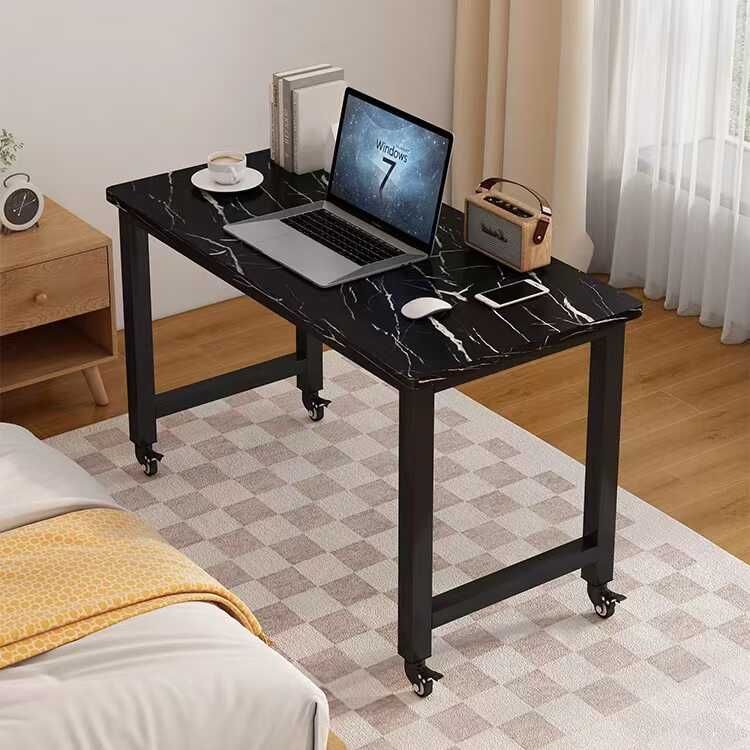 책상 바퀴달린 테이블 달린 원목 노트북 독서대 보조책상 협탁 이미지 6