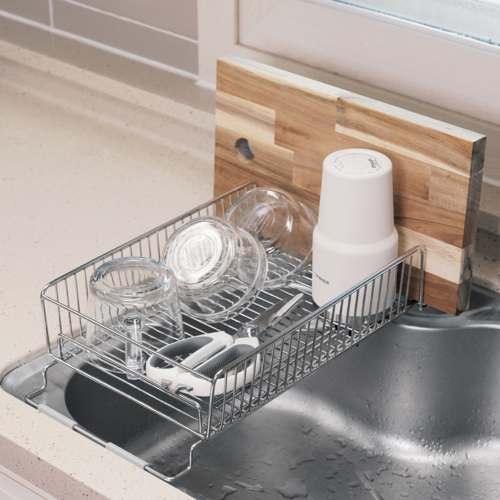 헴마픽스 올스텐 304 길이조절 주방 설거지 식기건조대 싱크대건조대 제품 이미지