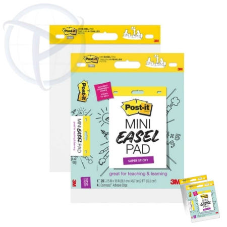 3M 이젤패드 미니 흰색무지 20장 38.1x45.7cm 회의용품 회의용스탠드 회의용스크린