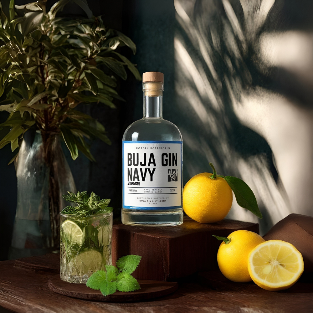 부자진 네이비스트랭스 58.8도 하이볼 진 고급 증류주 (BUJA GIN) 200ml, 1개 - 상세 이미지 5