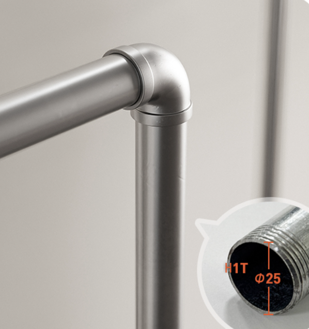 옷걸이행거 스탠드 이동식 튼튼한 스탠드 시스템 드레스룸 행거 파이프 2단 1200 1500