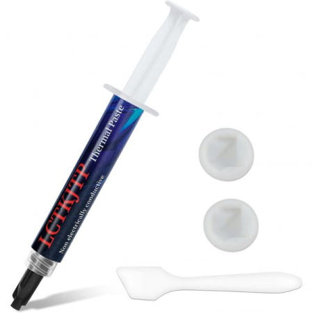 [해외]써멀 페이스트, 툴 컴파운드가 포함된 2g, 모든 프로세서(CPU, GPU, PS4)를 위한 파스타 테르미카(Pasta Termica) 전도성, 긴 내구성, 안전한 적용,