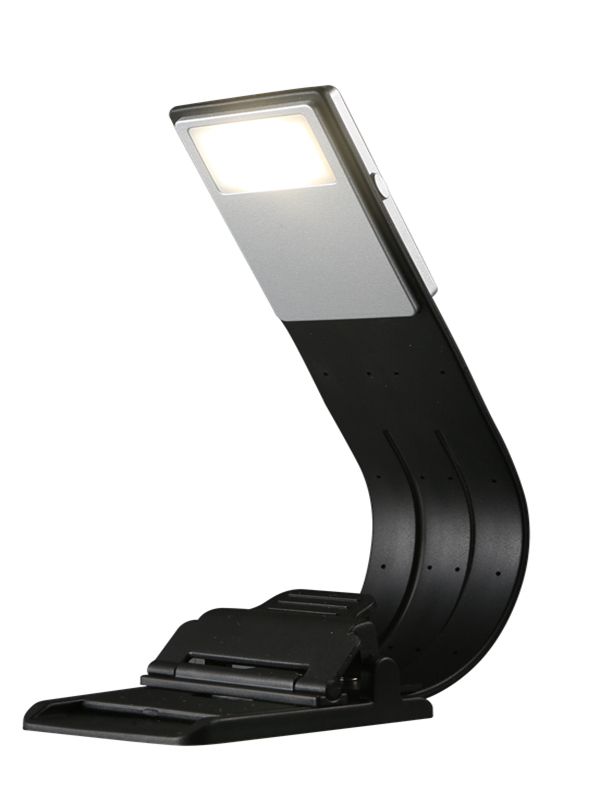 독서등 클립 온 침대 LED 전자책 이북리더기 휴대용 USB 충전식 램프 - 상세 이미지 3