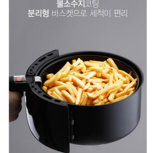 대형 에어 프라이어 5L 업소용 에어 프라이어기 고급 에어 후라이어 개봉기 | 실사용 후기 - 상품 이미지 2