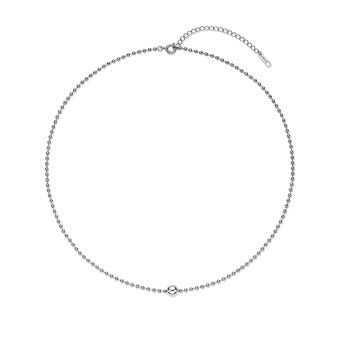 [바이이에르] Ball necklace (Silver) BH7N40703WB450 - 상세 이미지 3