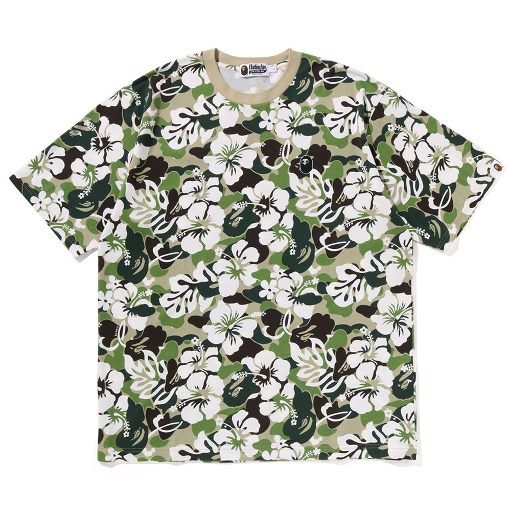 베이프 반팔티 ABC RESORT CAMO RELAXED FIT TEE 1L70-109-004 - 메인 이미지