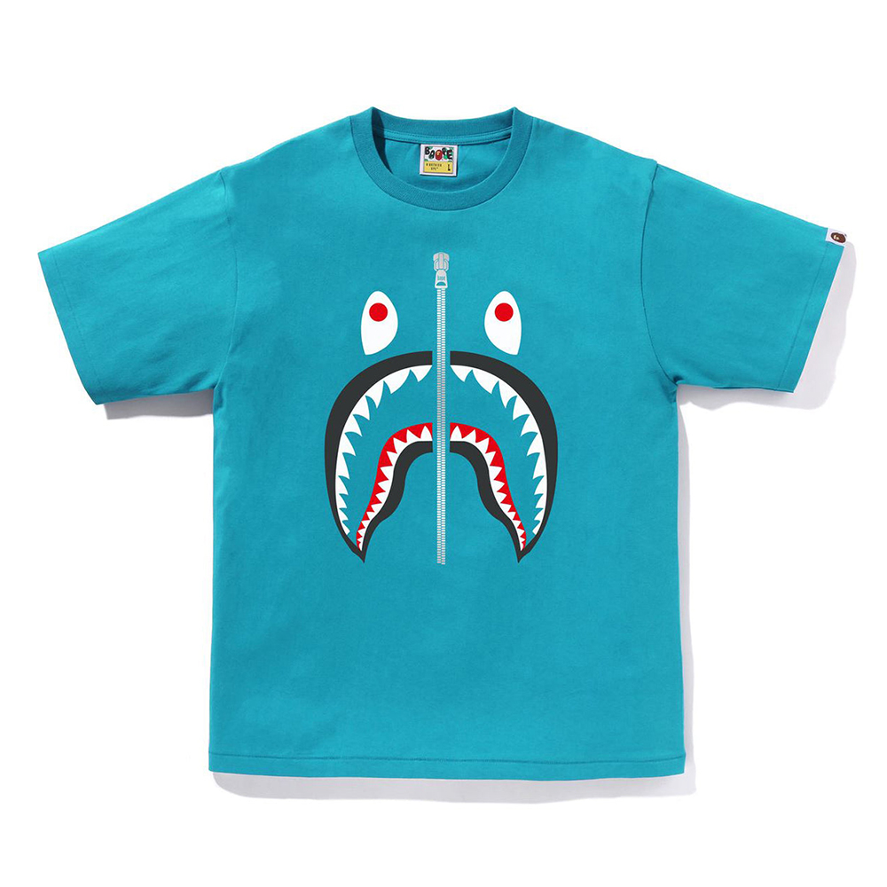 베이프 반팔티 SHARK TEE 1L80-110-003 - 상세 이미지 5