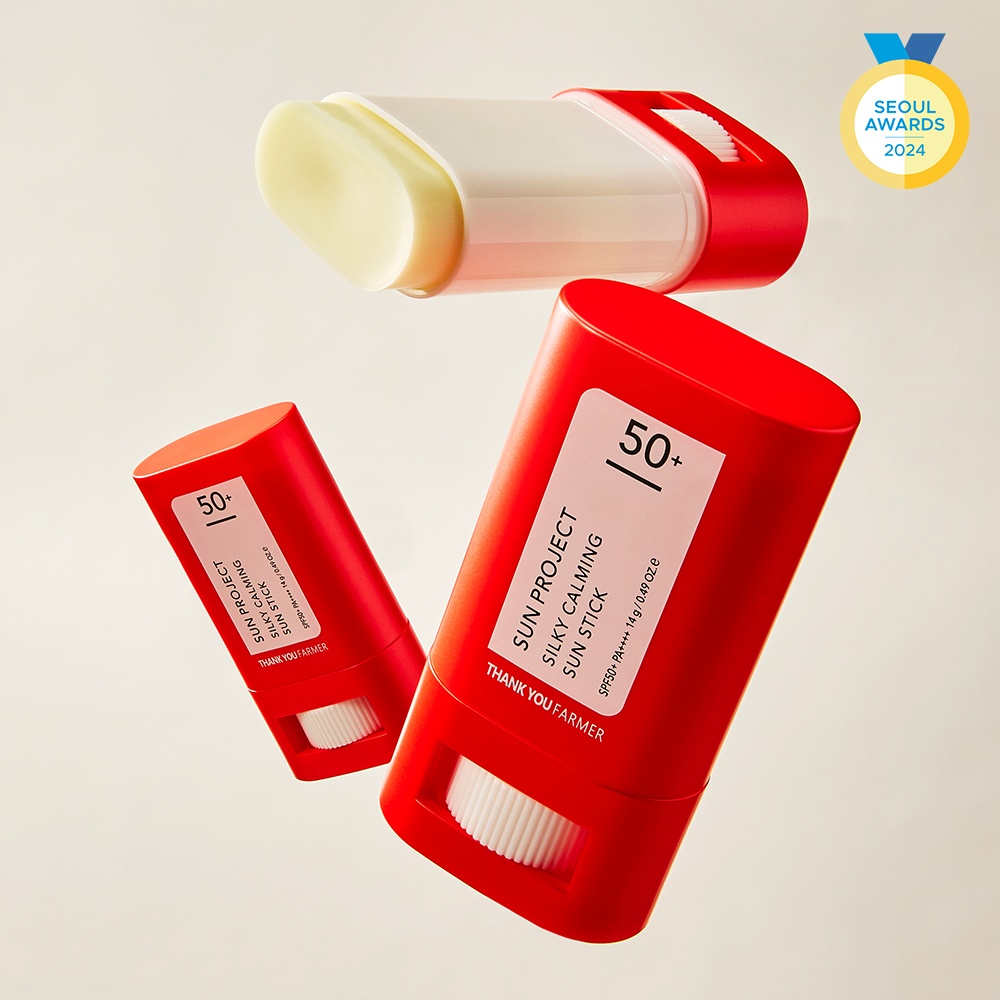 땡큐파머 선 프로젝트 실키 카밍 선스틱 14g /SPF50+ PA++++