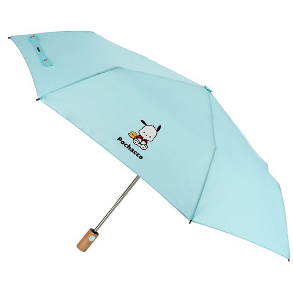 산리오우산 캐릭터 빼꼼 디자인 55cm 완전 자동 우산 이미지 8