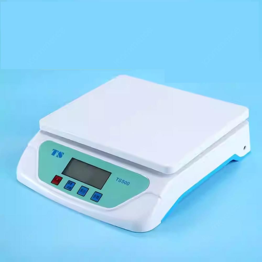 휴대 저울 TS500 화이트 전자저울 공방 주방 A형 A. 30kg 저울배터리전원코드 겸용 - 상품 이미지