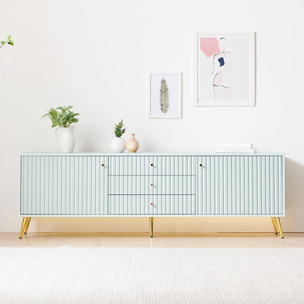 락유 템바보드 높은 수납 티비다이 tv 거실장 1800