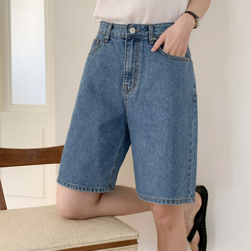 [자체제작] Day Jeans No.68 데이진 5부 코튼 데님 팬츠 ps5304 - 상세 이미지 2