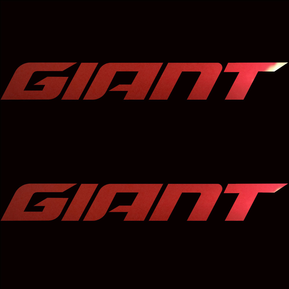 자이언트 GIANT 로드 자전거 데칼 스티커  싱글 세트(1set 2개) - 상세 이미지 3