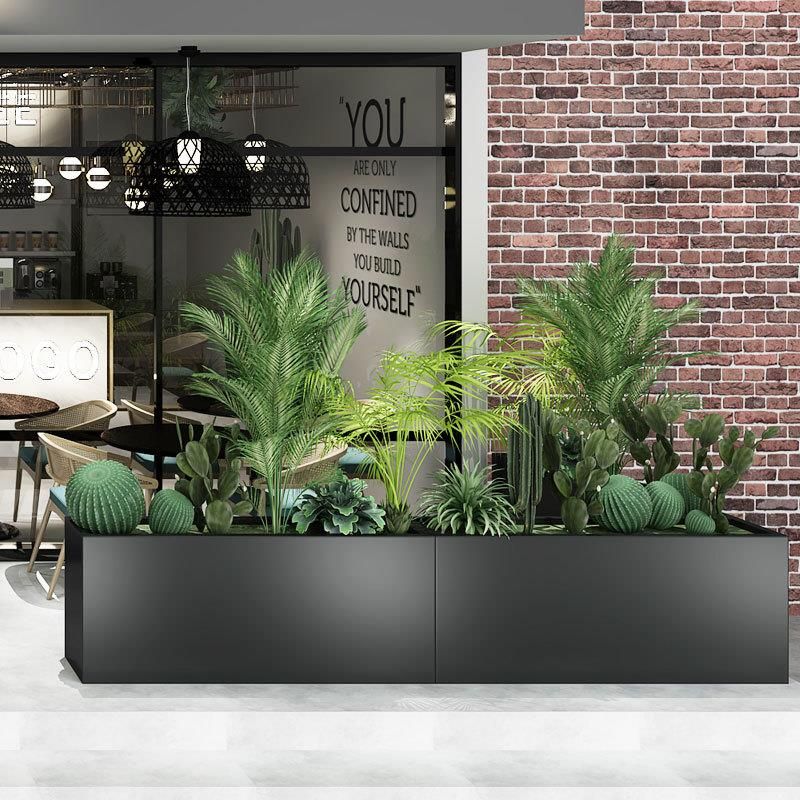 스텐 대형사각화분 플랜트박스 플랜트파티션 80x30x40 스틸 - 상세 이미지 3