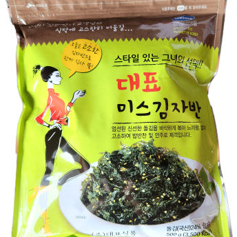 대표식품 미스김 자반볶음 대포장 대용량 가정용 업소용 식당식자재 도매가 500g, 1개 - 상품 이미지