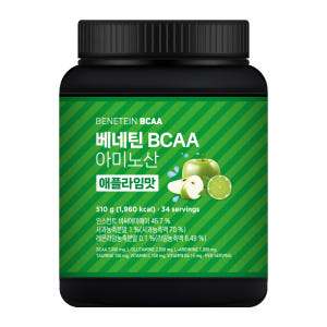 베네틴 BCAA 7000 필수 아미노산 보충제 애플라임맛, 510g, 1... 맛있게 먹은 솔직 후기 - 상품 이미지 1