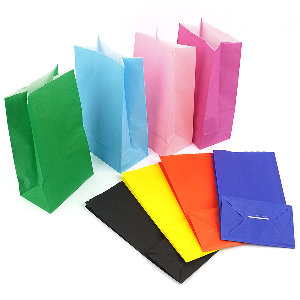 각봉투 종이 크라프트 각대봉투 선물 포장 컬러 페이퍼백 무지 - 상세 이미지 2