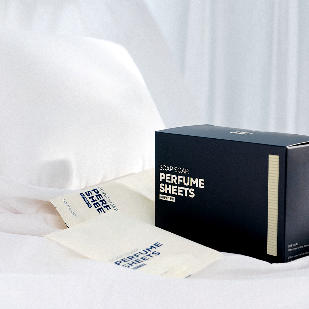 소프소프 퍼퓸시트 40매입 - 의류관리기(스타일러, 에어드레서) 향기 시트