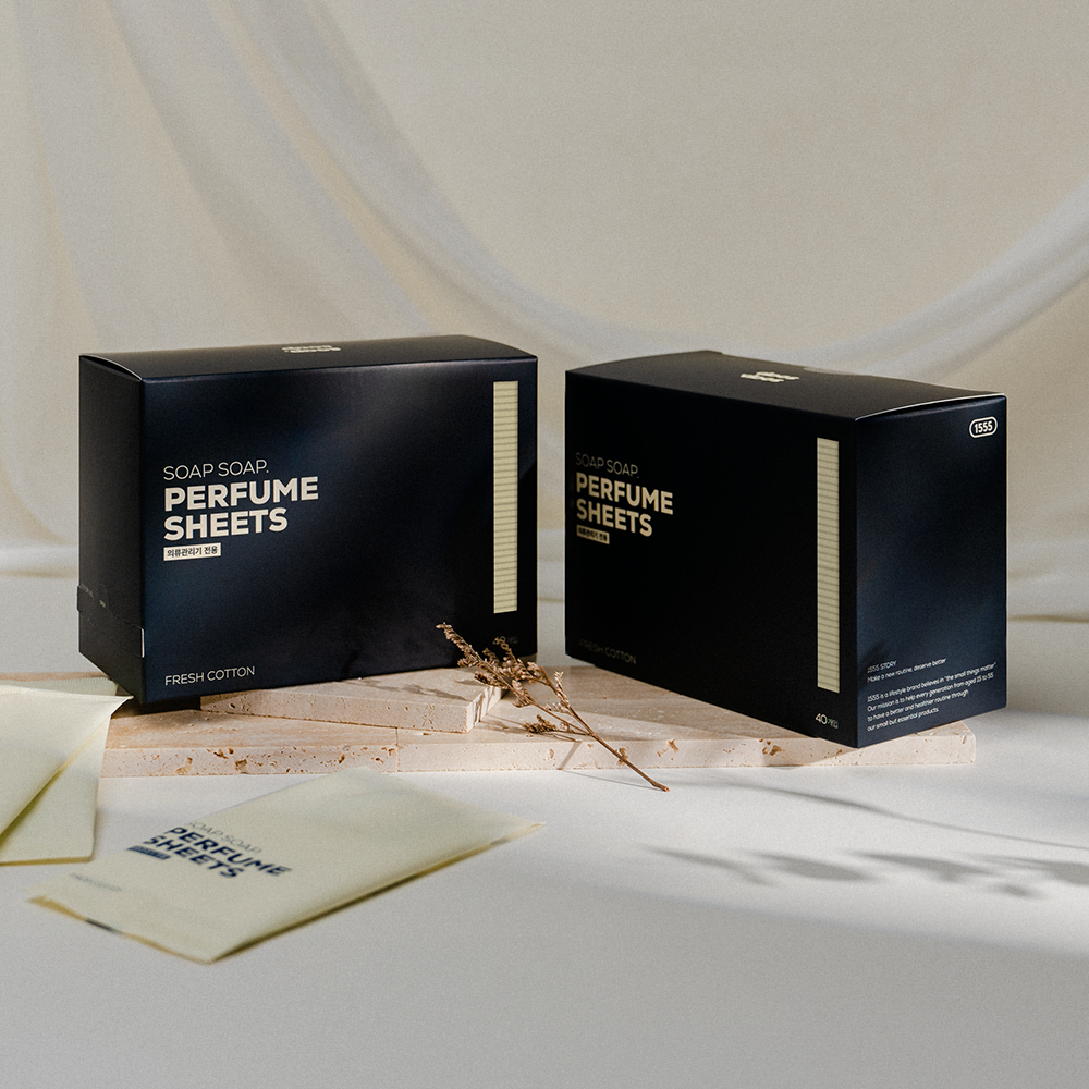 소프소프 퍼퓸시트 40매입 x 5 set - 의류관리기(스타일러, 에어드레서) 향기 시트