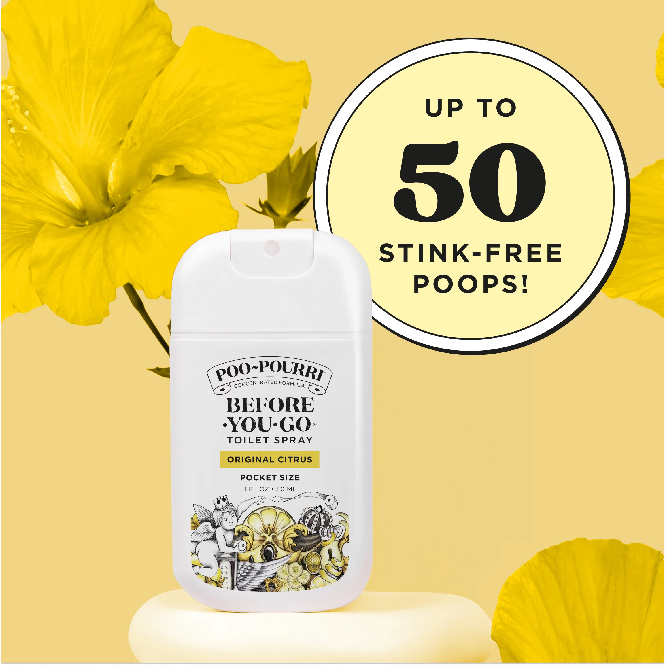 푸푸리 토일렛 퍼퓸 화장실 냄새 차단 방향제 똥냄새 제거 오리지널시트러스, 30ml, 1개 - 상세 이미지 2