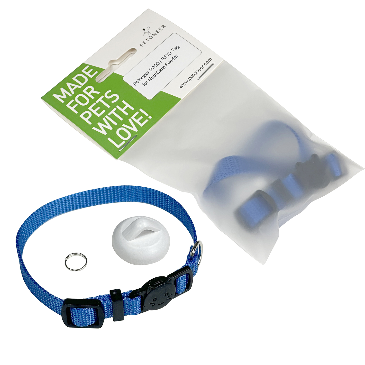 다묘가정 개별인식 자동급식기 내밥이야 RFID태그 목걸이 세트