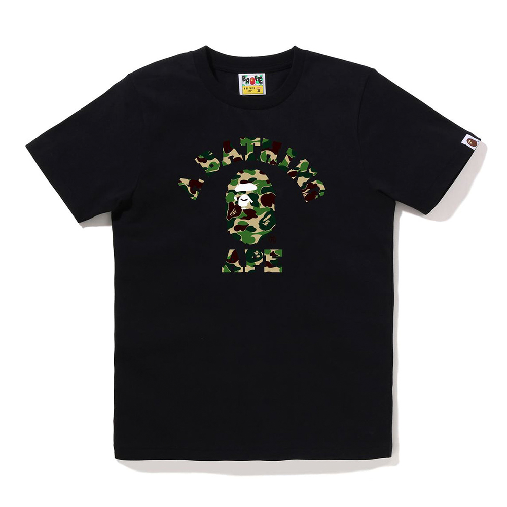 베이프 우먼즈 반팔티 ABC CAMO COLLEGE TEE 1L80-210-005 - 상품 이미지