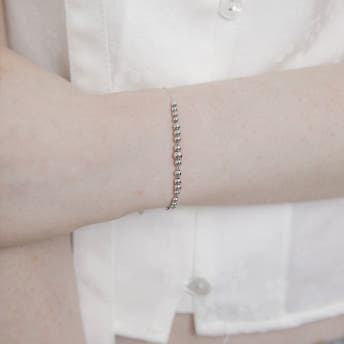 [바이이에르] [925 silver] Moving ball bracelet (Silver) BH7B52703W9175 - 상세 이미지 3
