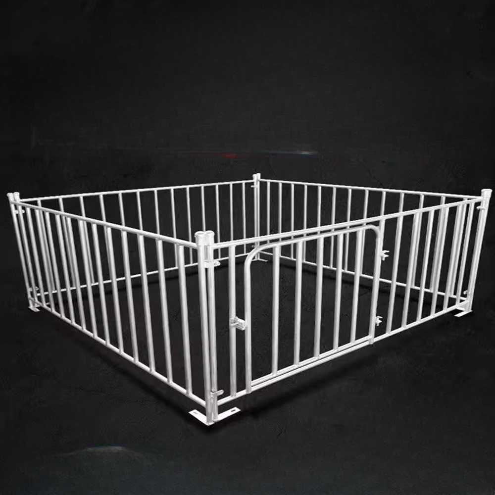 조립식 울타리 펜스 돼지 우리 축산 농가 격리 창살 냉도금 1m x 1m (간격 12cm) - 상세 이미지 3