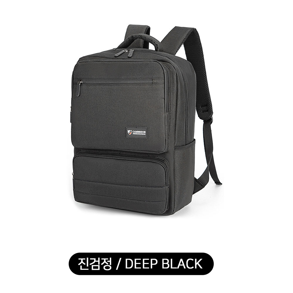 중고등학생 책가방 대학생 직장인 남학생 여학생 청소년 스퀘어 백팩 멀티포켓 여행백팩 가방 - 상세 이미지 2