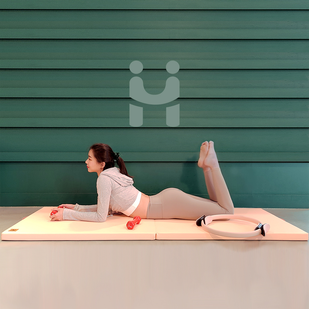 홈베스트 요가매트 두꺼운 접이식 운동매트 홈트 헬스 필라테스