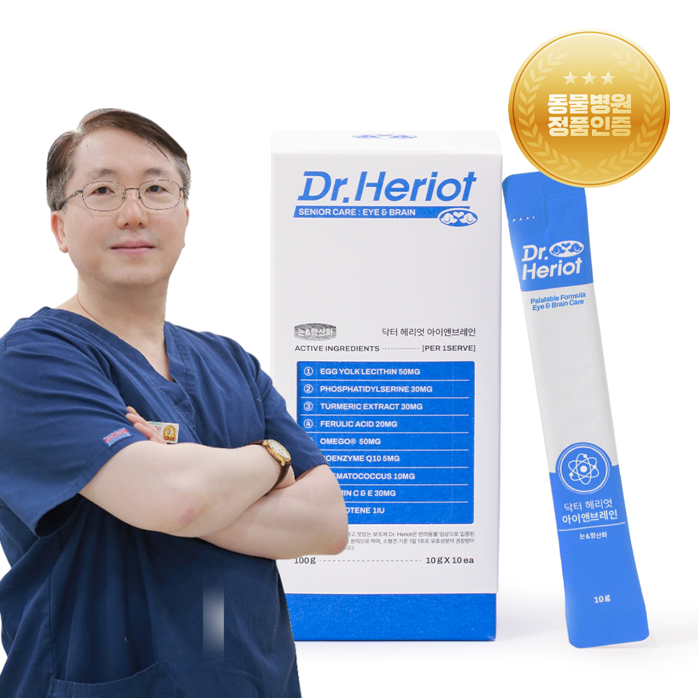 닥터헤리엇 아이앤브레인 눈 인지 항산화 백내장/노화 예방 영양제