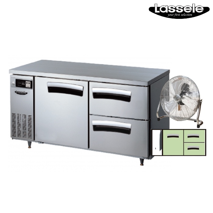 카페 우유 서랍 냉장고 테이블 1500 제과점 테이블 냉장고 402L