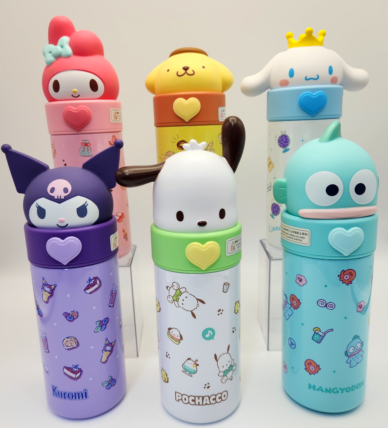 산리오텀블러 스텐 보온 입체 피규어 350ml 텀블러 - 상세 이미지 2