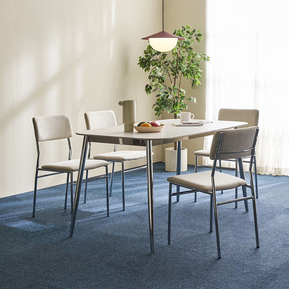 바스포르 알키 포세린 세라믹 2인 식탁 테이블 1200 사각형