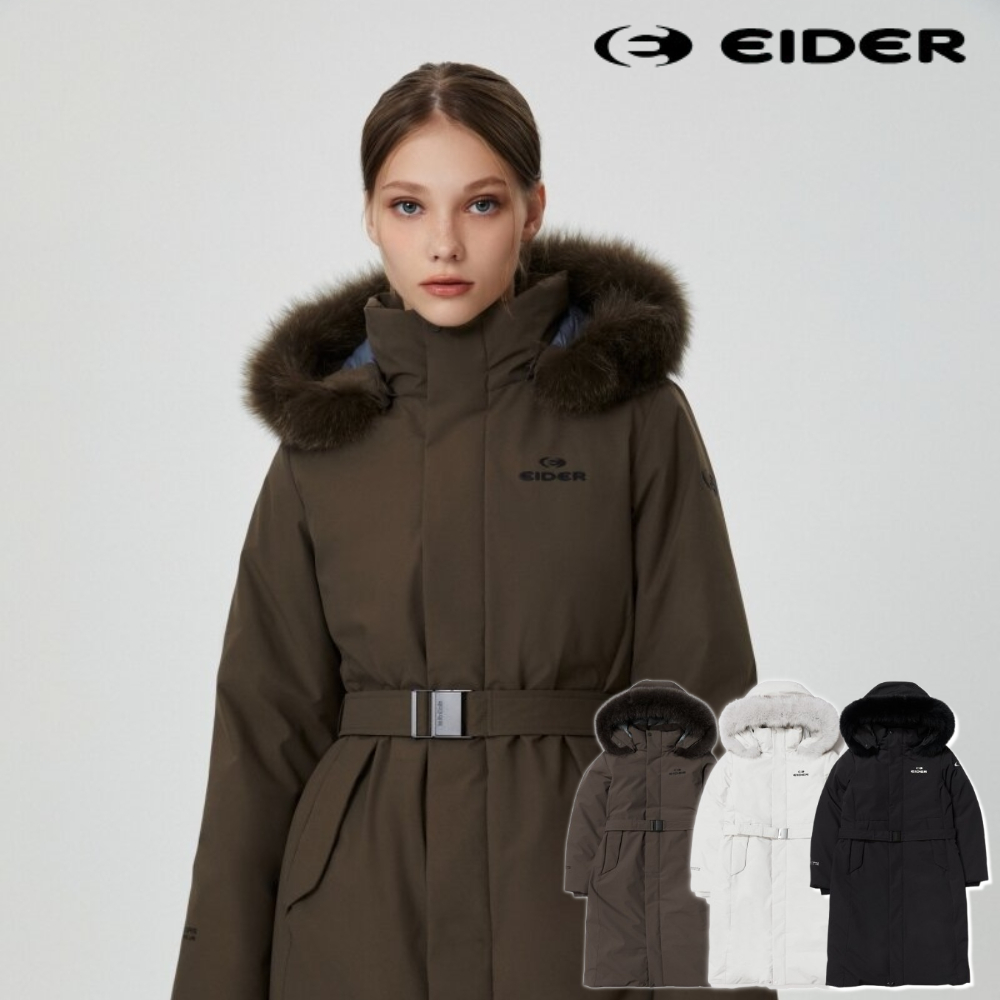 아이더 여성 캐시미어 구스 다운 겨울 거위털 패딩 점퍼