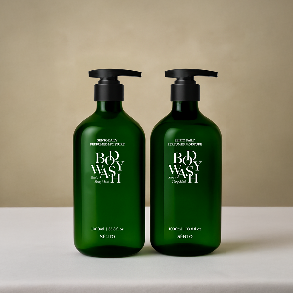 [샴푸+바디 세트] 센토 데일리 퍼퓸드 샴푸 1000ml 2개+바디워시 1000ml 2개 - 상세 이미지 5
