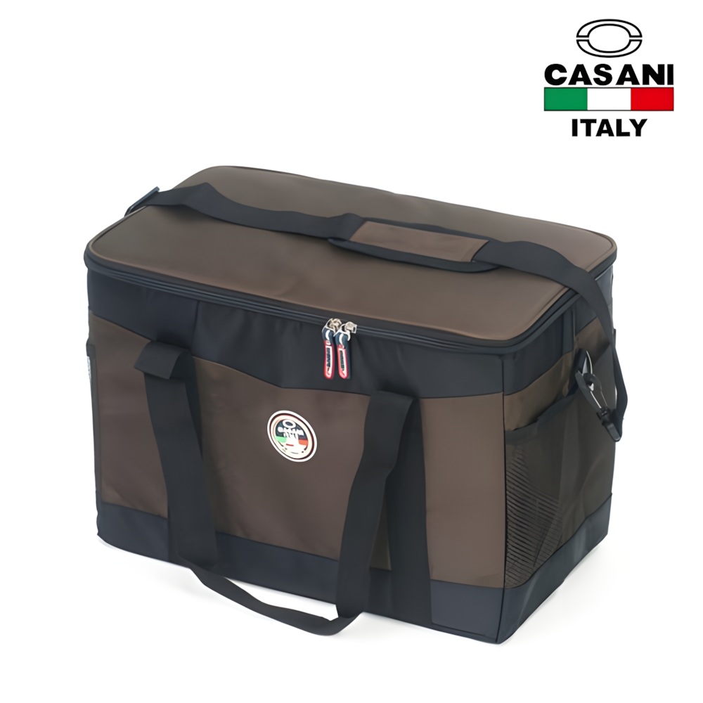 아이스 쿨러백 보냉백 아이스박스 가방 소프트쿨러 피크닉 30L, 까사니 브라운