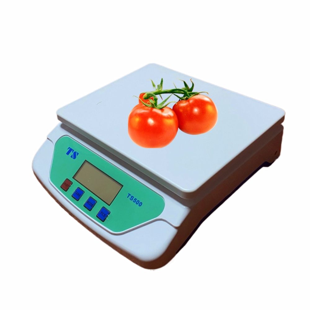 휴대 저울 TS500 화이트 전자저울 공방 주방 A형 A. 30kg 저울배터리전원코드 겸용 - 상세 이미지 2
