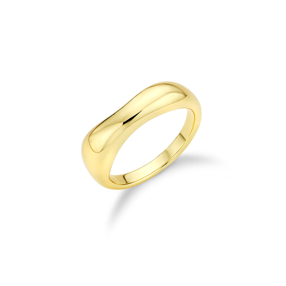 [바이이에르] [925 silver] Lips ring (Gold) BH7R53736Y9 - 상세 이미지 2