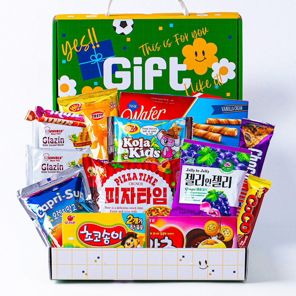 더하모니 알찬 기프트 종합과자 선물세트 2호 간식꾸러미 과자선물세트 단체행사간식 구디백 - 상품 이미지