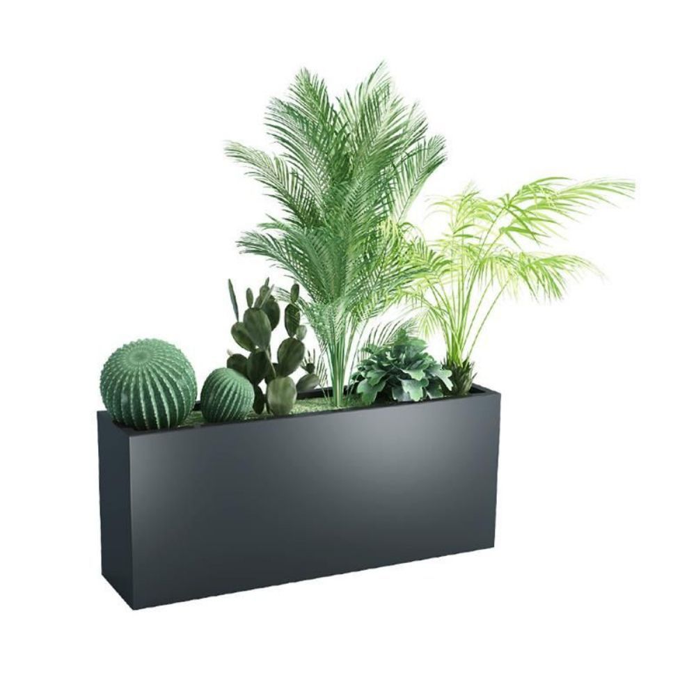 스텐 대형사각화분 플랜트박스 플랜트파티션 80x30x40 스틸 - 상품 이미지