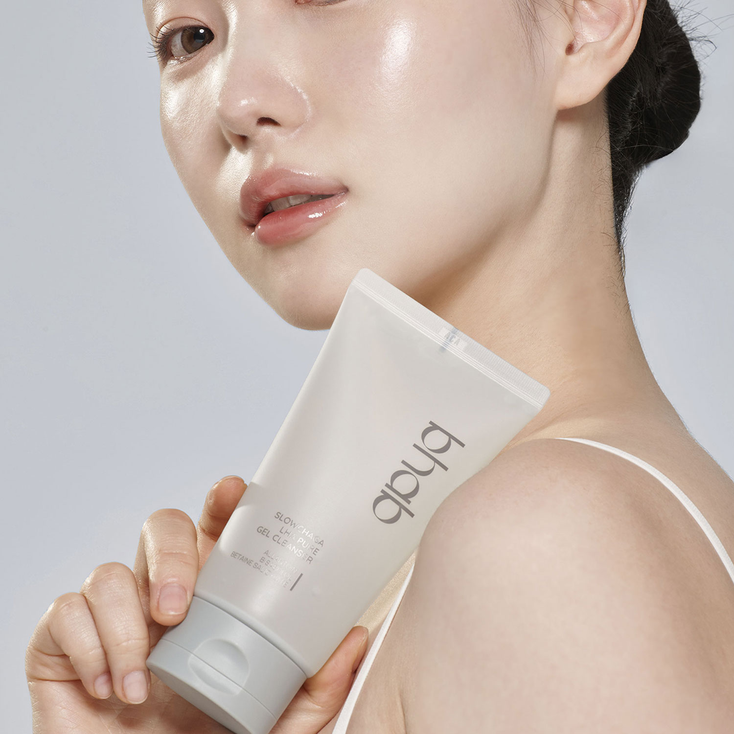 비햅 슬로우차가 LHA PHA BHA 히알루론산 약산성 젤 클렌저 150ml - 상세 이미지 5