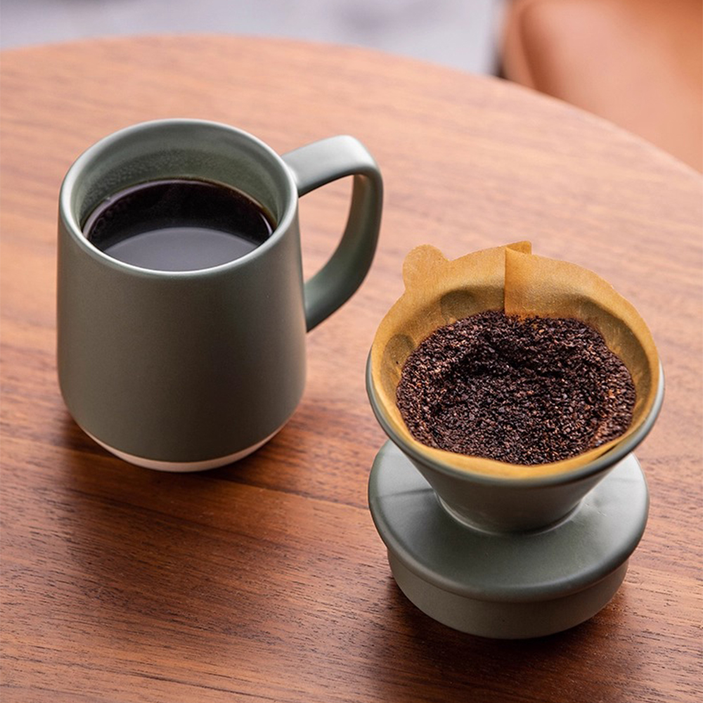 칼딘 킵 네이처 도자기 CM-D02 핸드드립 세트 씨그린