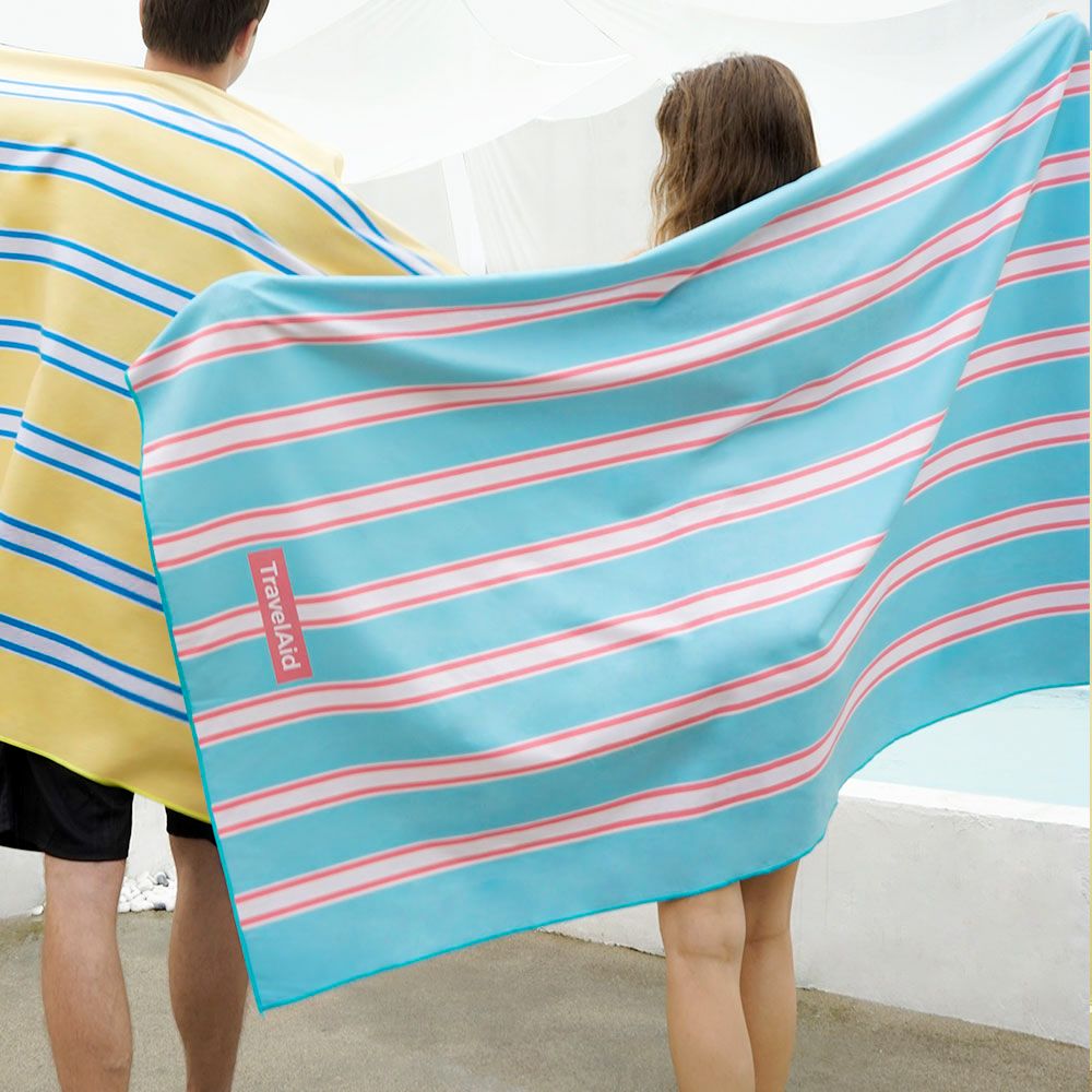 1+1 스트라이프 감성 성인 비치타올 대형 샤워수건