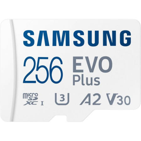[Samsung][해외]삼성 EVO 플러스 마이크로SD 메모리 카드 + 어댑터, 256GB 마이크로SDXC, 최대 160MB/s 속도, UHS-I, C10, U3, V10, A3, 휴대폰, 태 6