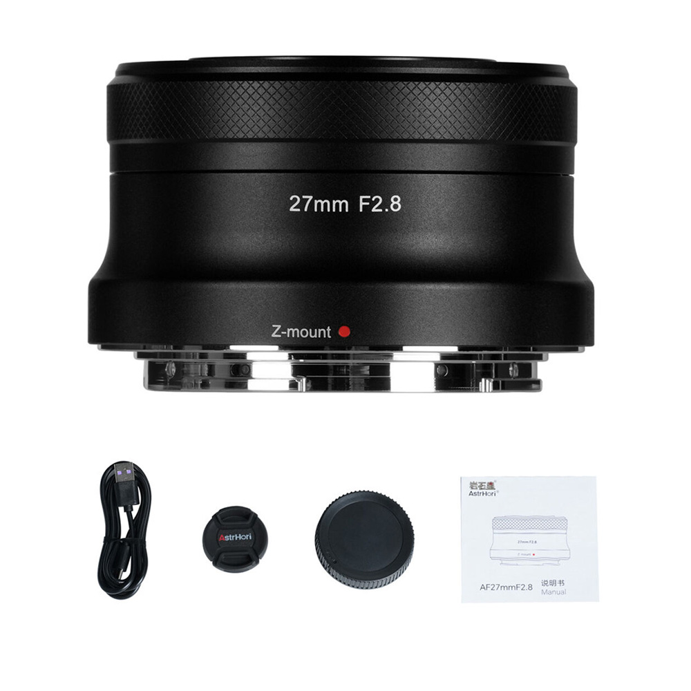 아스트로호리 AF 27mm F2.8 니콘 Z마운트 APS-C 렌즈 블랙 - 상세 이미지 3