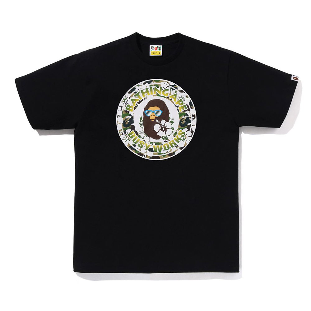 베이프 반팔티 ABC RESORT CAMO BUSY WORKS TEE 1L70-110-002 - 상세 이미지 2